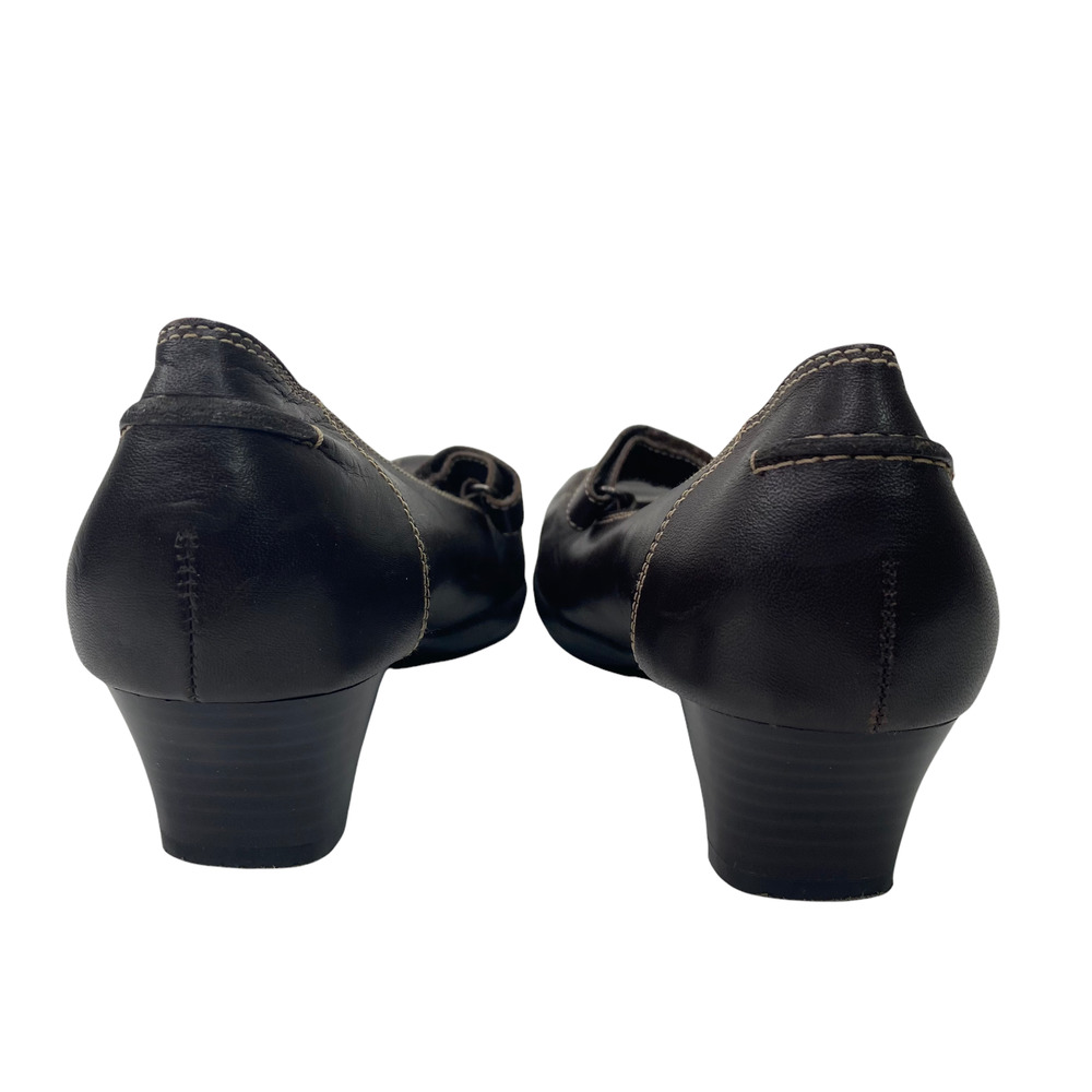 Aerosoles Mary Heels Comfort Shoes Brown Size 8 - Picture 6 of 7